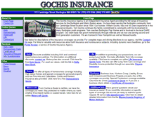 Tablet Screenshot of gochisinsurance.com